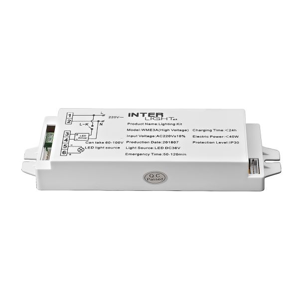 Kit de Emergencia LED 3-40W 120 Min.