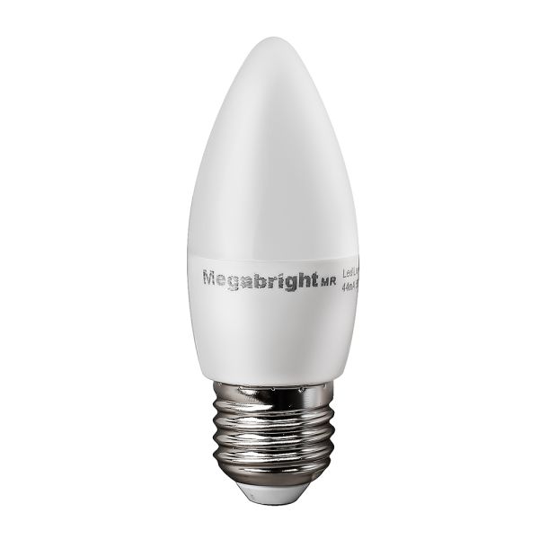 Ampolleta LED C37 Vela 5W E27-3000K