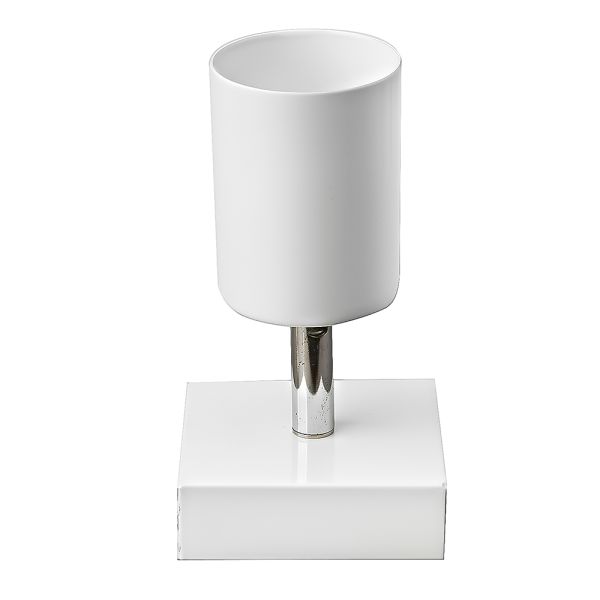 Barra Sobrepuesta Simple GU-10 Blanca