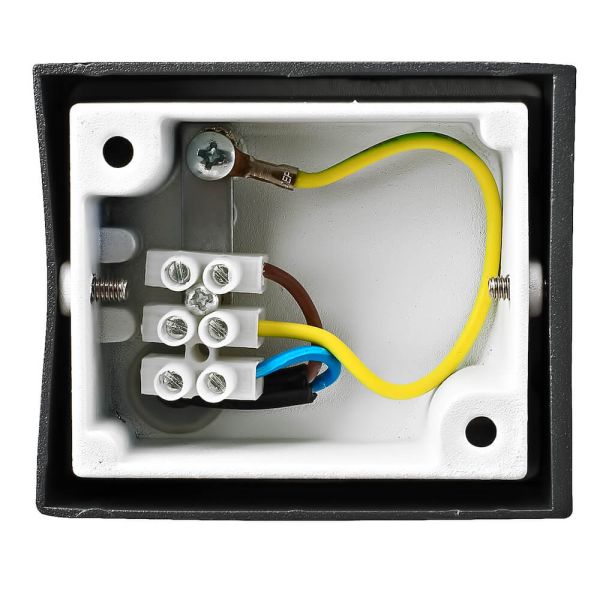Aplique Exterior Rectangular 1XGU10 Muro