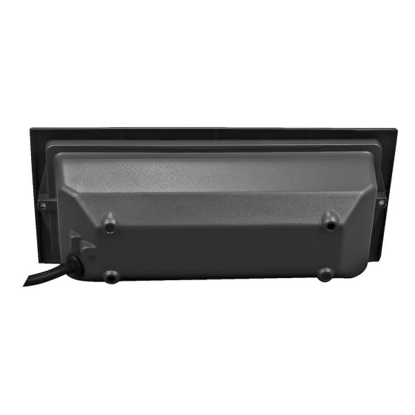 Luminaria LED Embutida a Muro 8W Vidrio y Rejilla