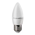 Ampolleta LED C37 Vela 5W E27-3000K
