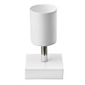 Barra Sobrepuesta Simple GU-10 Blanca