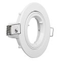 Foco Embutido Basculante Blanco (D229) Diámetro 80mm
