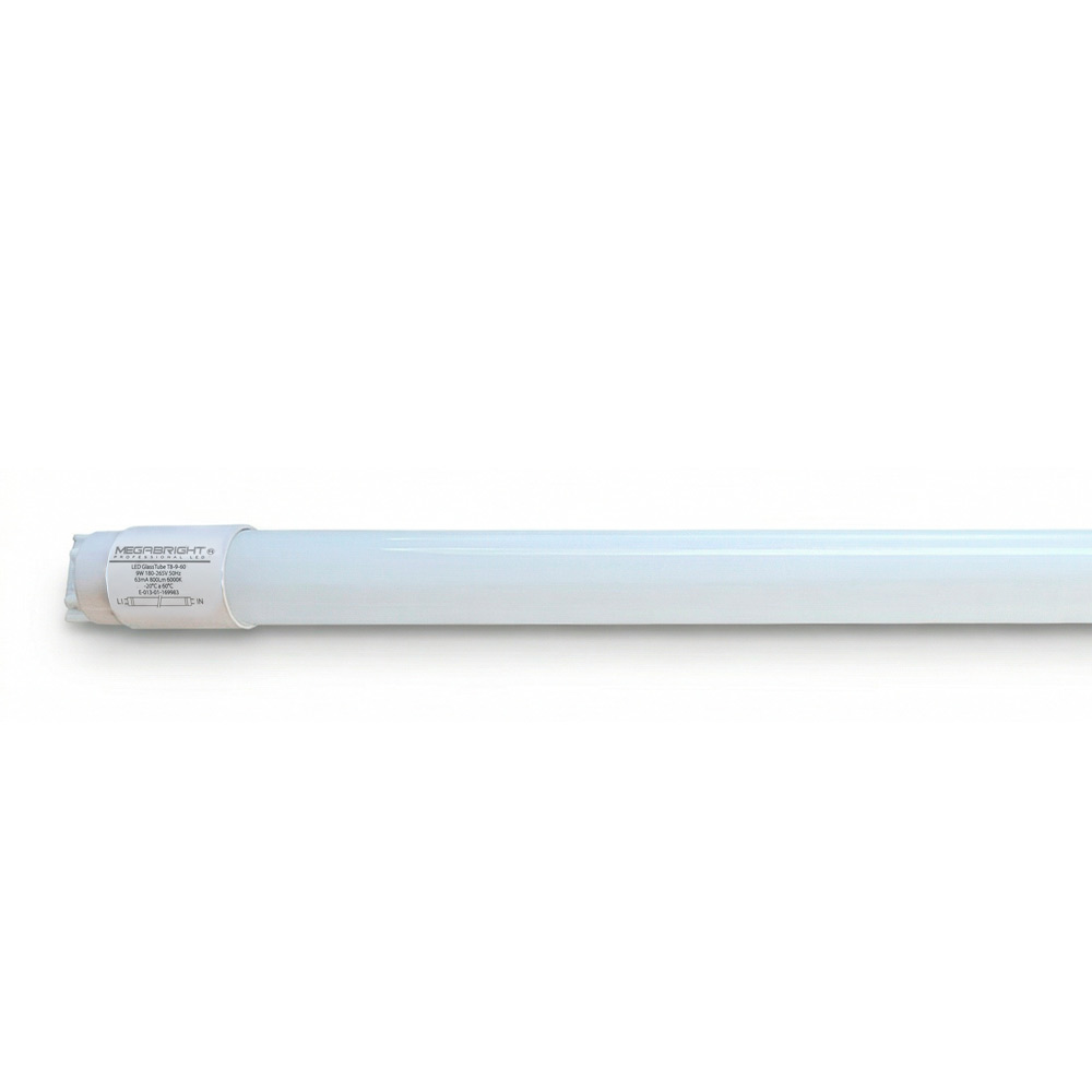 Tubo LED T8 18W 6000K GLASS 1200mm LUZ DIA