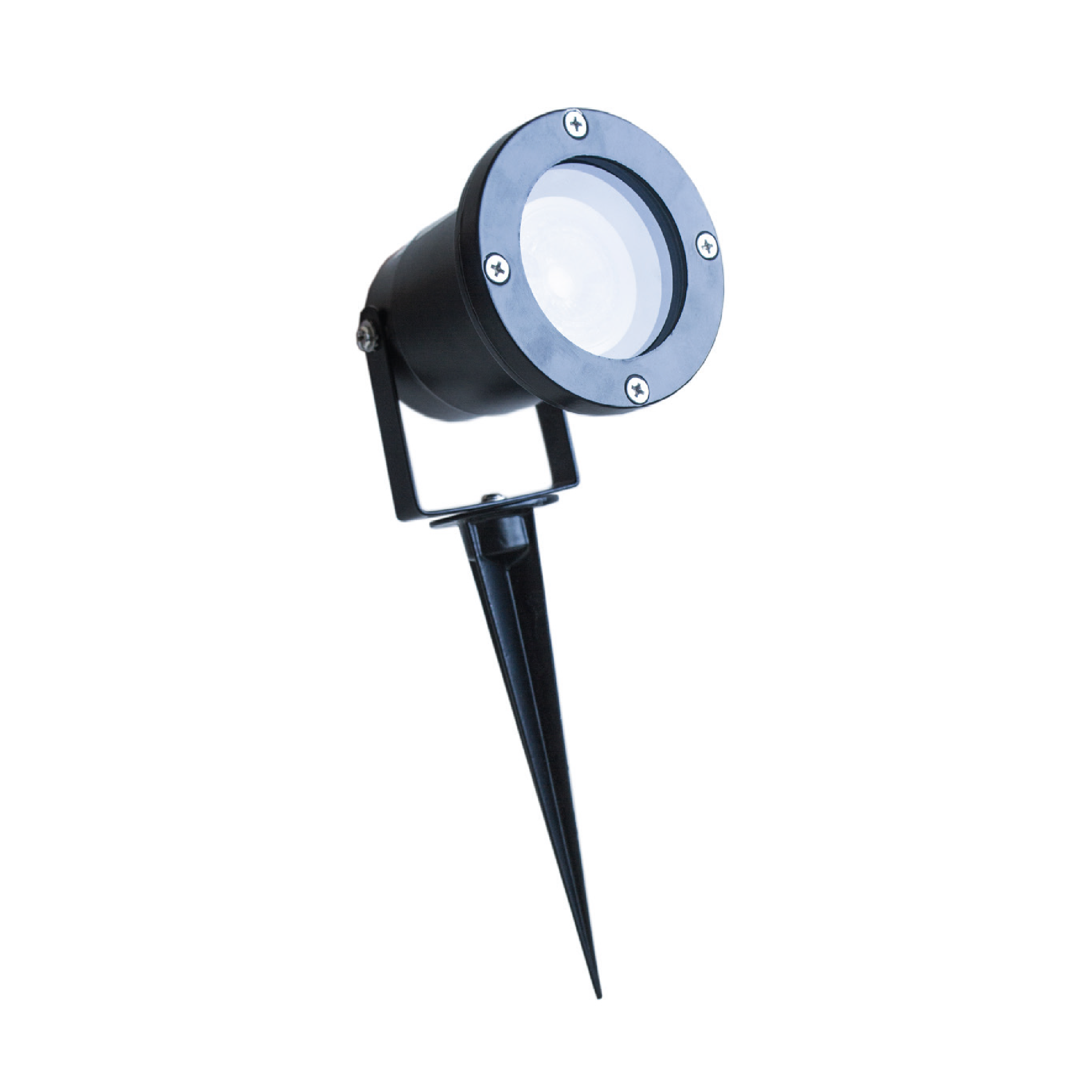 Foco STICK Estaca C/Base GU10 Color Negro