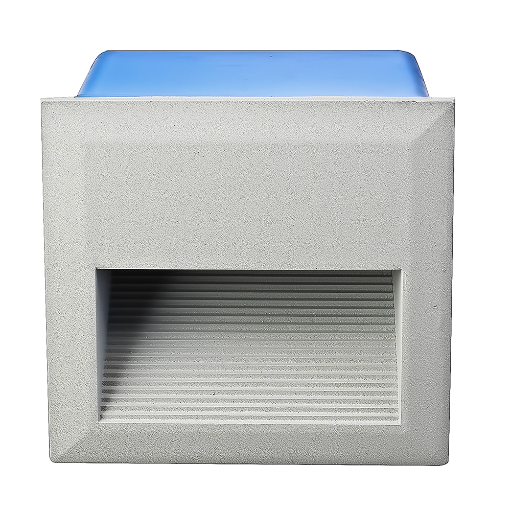 Luminaria LED Embutida Baja Pasillo Cuadrada 3W 4000K