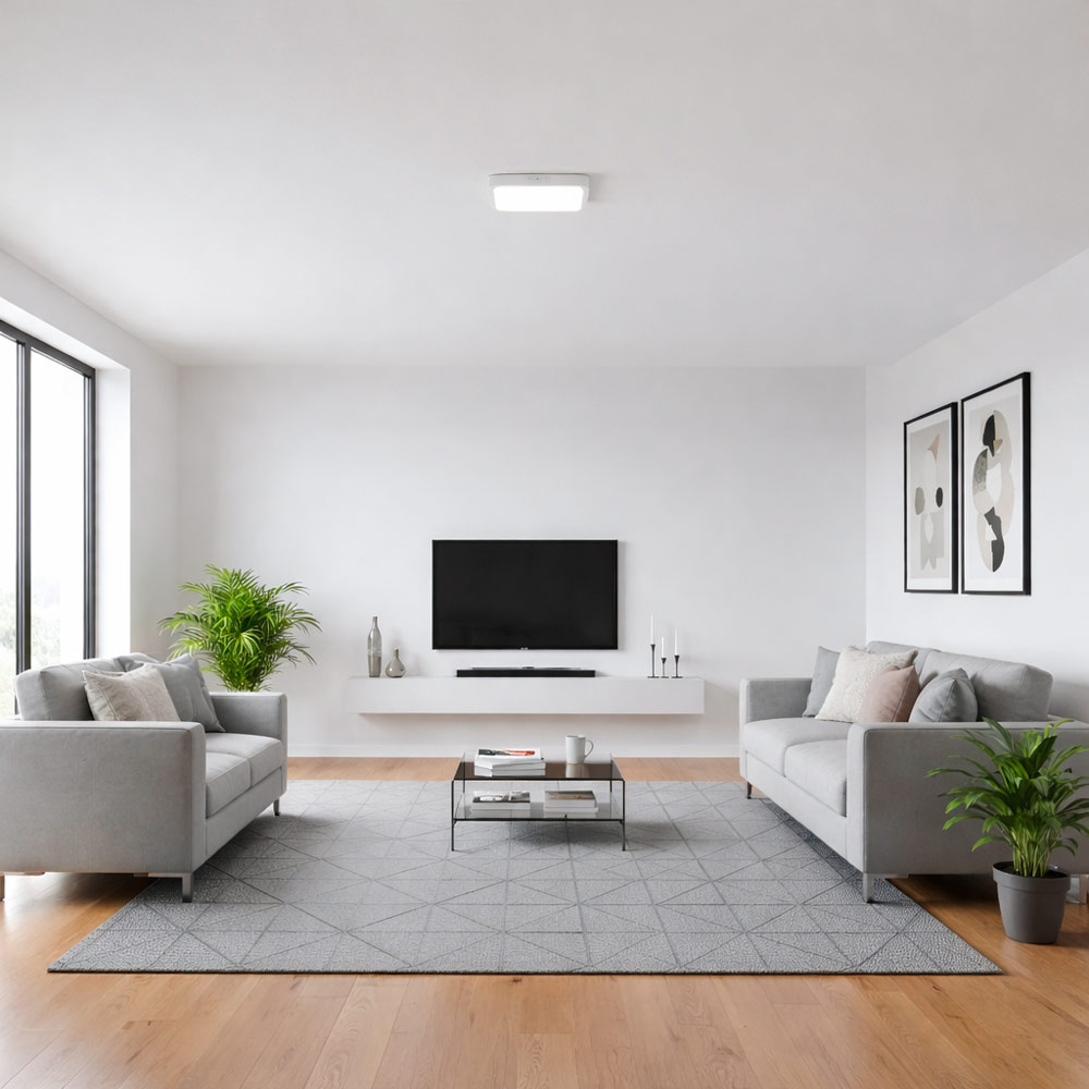 Panel LED Cuadrado Sobrepuesto 18W 6000K