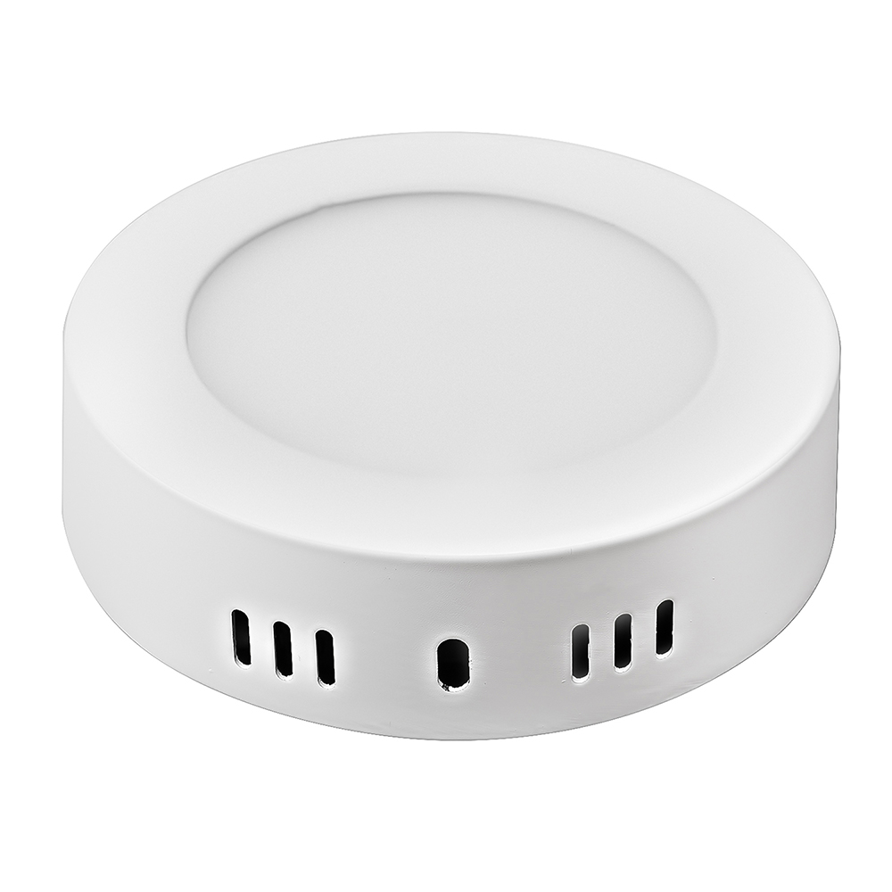 Panel LED Redondo Sobrepuesto 12W/6000k