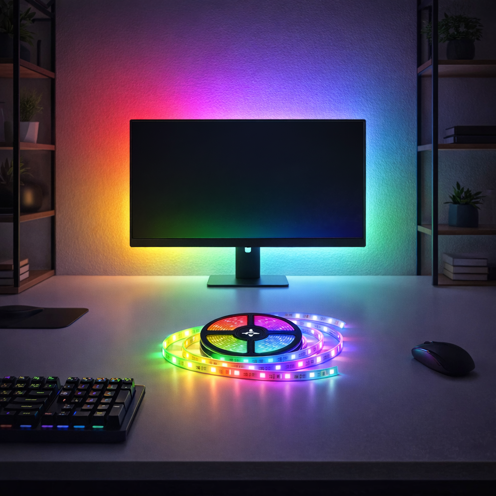 Cinta Led RGB SMARTBRIGHT 24W 5MT WIFI