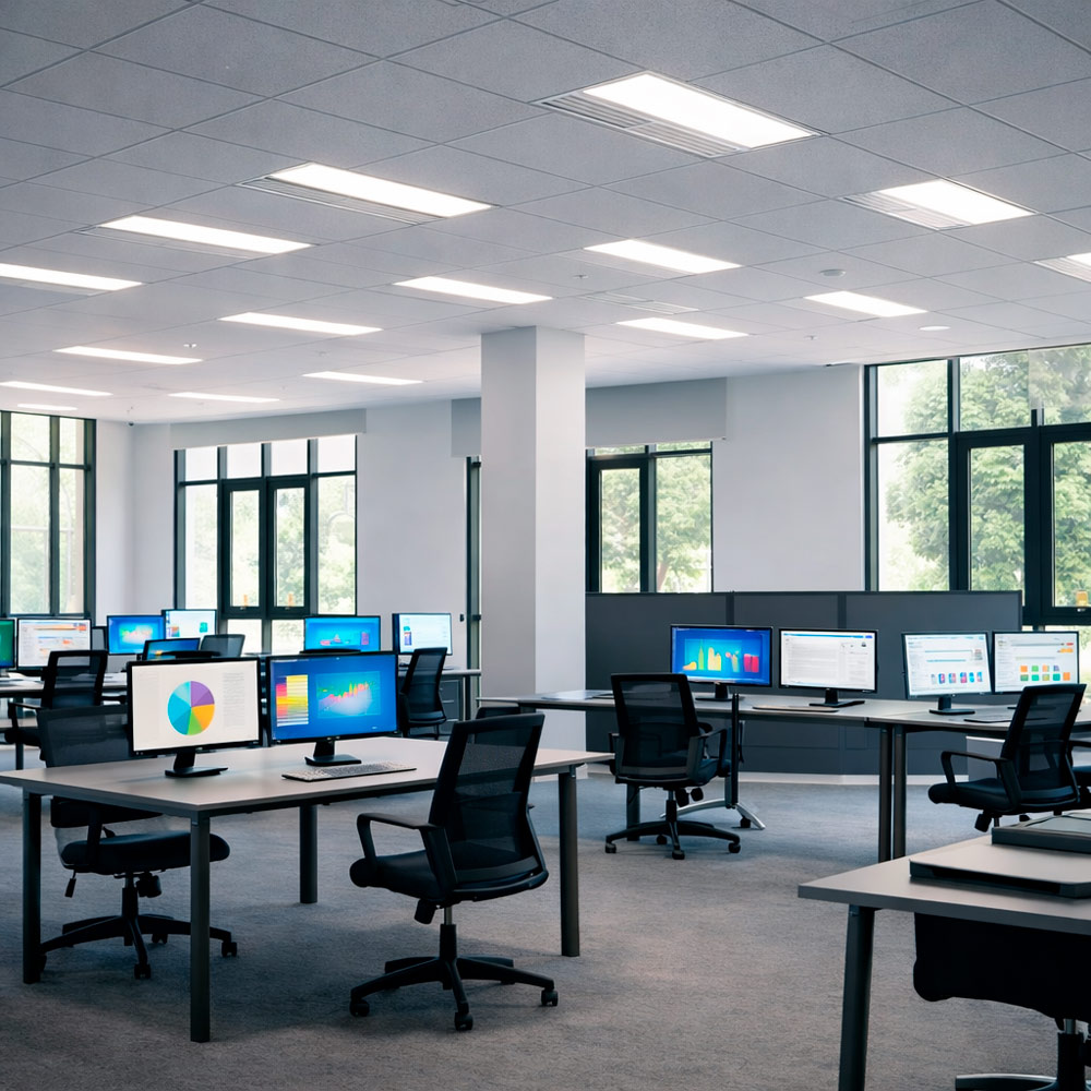Panel LED Cuadrado Embutido 12W 6000K