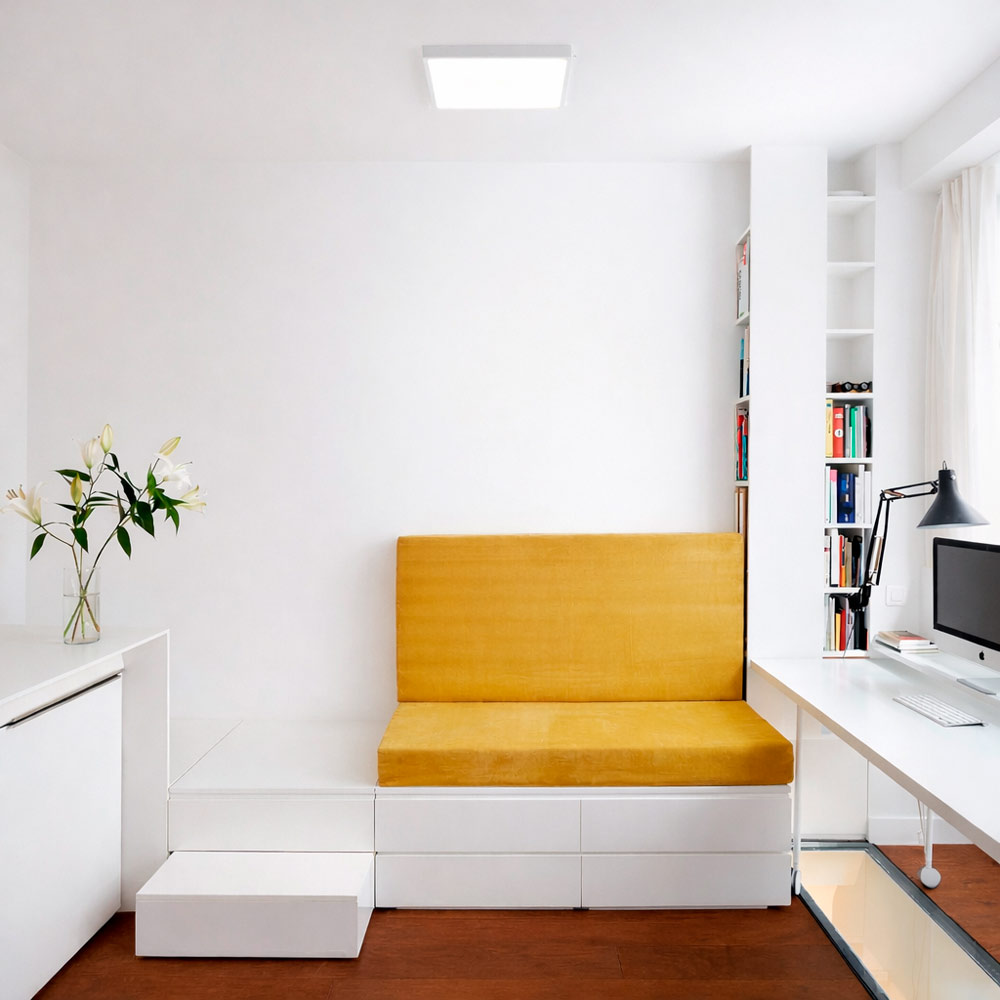 Panel LED Cuadrado Sobrepuesto 25W 6000K