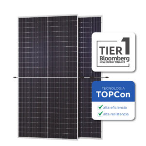 Panel Solar BiFacial 585W, Cert SEC