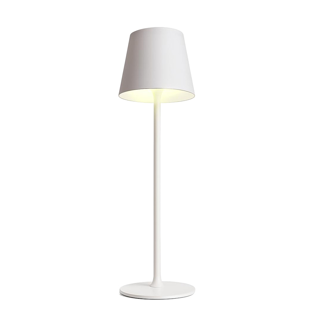 Lampara de mesa 2W recargable color blanco