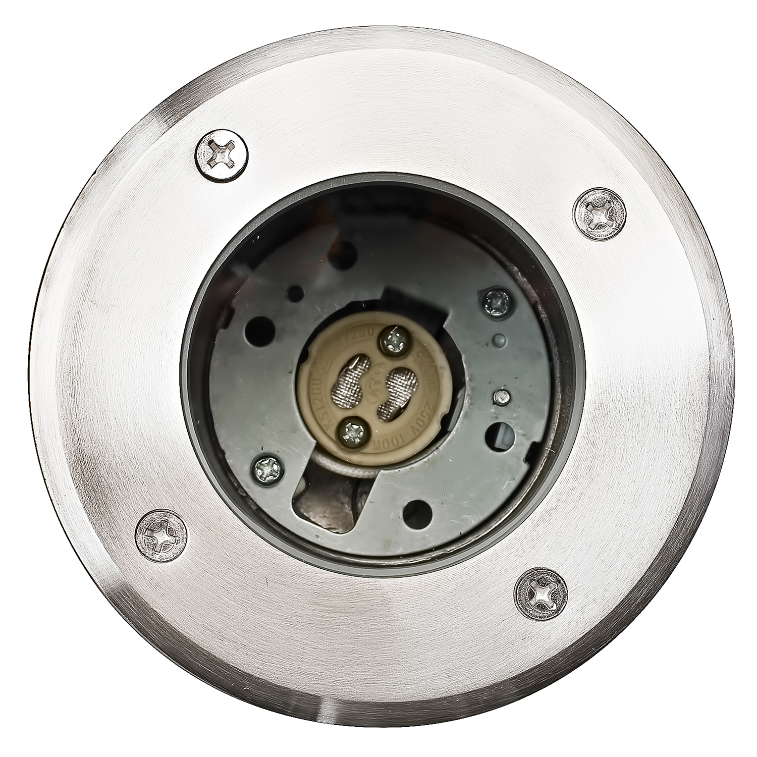 Foco embutido piso GU-10 110mm