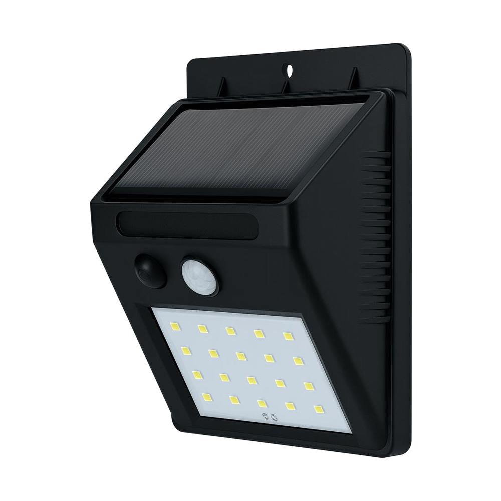 Foco Externo a muro solar 3w c/ sensor