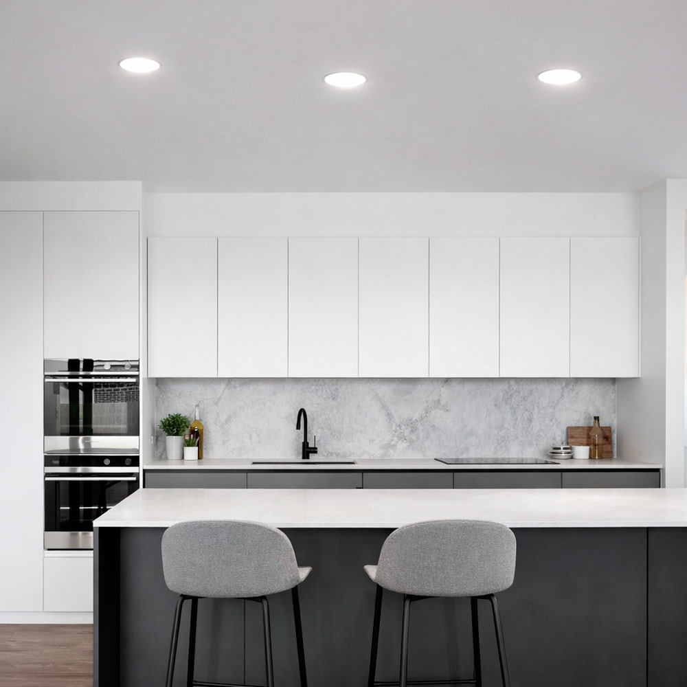 Panel LED Redondo Embutido 25W/6000k