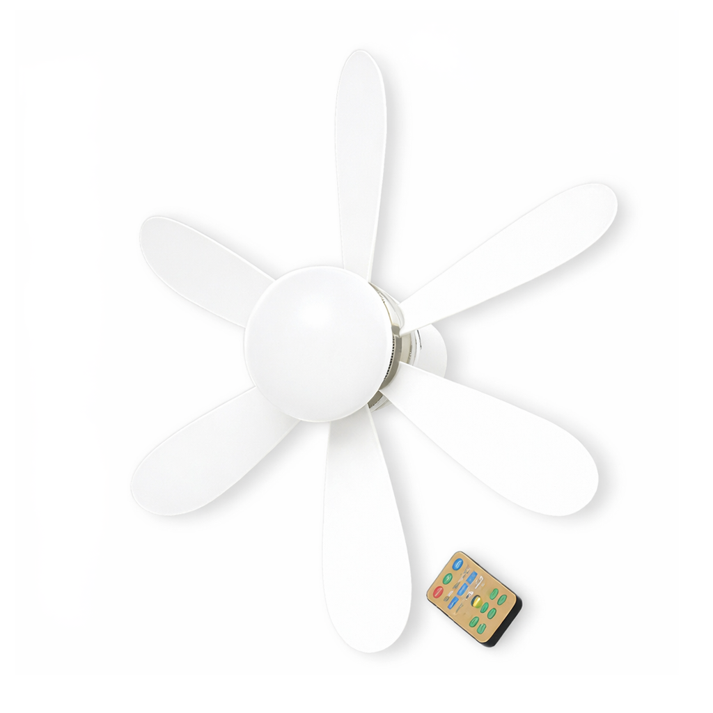 Lampara LED FANLIGHT E27 con Ventilador 30W Megabright